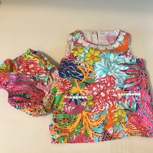 Lilly Pulitzer Baby Shift Romper